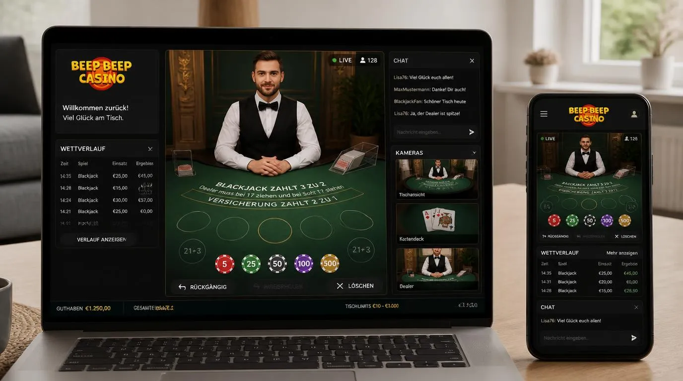 Casino-Bonusübersicht mit 100 % bis zu 200 €, 10 € Mindesteinzahlung und Freispiel-Symbolen
